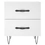 Nightstands 2 pcs engineered wood white 40x35x47.5 cm by vidaXL, Nightstands - Ref: Foro24-827293, Price: 80,59 €, Discount: %