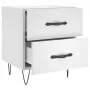 Nightstands 2 pcs engineered wood white 40x35x47.5 cm by vidaXL, Nightstands - Ref: Foro24-827293, Price: 80,59 €, Discount: %