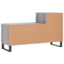 Mueble zapatero madera contrachapada gris Sonoma 102x36x60 cm en Zapateros y organizadores de calzado | Comprar online en Foru.e