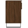 Mueble zapatero madera contrachapada roble marrón 102x36x60 cm en Zapateros y organizadores de calzado | Comprar online en Foru.