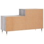 Mueble zapatero madera contrachapada gris Sonoma 102x36x60 cm en Zapateros y organizadores de calzado | Comprar online en Foru.e