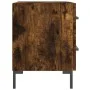 Mesita de noche madera ingeniería roble ahumado 40x35x47,5 cm de vidaXL, Mesitas de noche - Ref: Foro24-827318, Precio: 49,84...