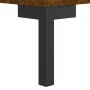 Mesita de noche madera ingeniería roble ahumado 40x35x47,5 cm de vidaXL, Mesitas de noche - Ref: Foro24-827318, Precio: 49,84...