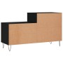 Mueble zapatero madera contrachapada negro 102x36x60 cm en Zapateros y organizadores de calzado | Comprar online en Foru.es