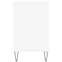 Mueble zapatero madera contrachapada blanco brillo 102x36x60 cm en Zapateros y organizadores de calzado | Comprar online en Foru