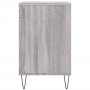 Mueble zapatero madera contrachapada gris Sonoma 102x36x60 cm en Zapateros y organizadores de calzado | Comprar online en Foru.e