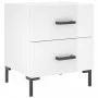 Nightstand 2 pcs glossy white engineered wood 40x35x47.5cm by vidaXL, Nightstands - Ref: Foro24-827313, Price: 97,04 €, Disco...
