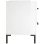 Nightstand 2 pcs glossy white engineered wood 40x35x47.5cm by vidaXL, Nightstands - Ref: Foro24-827313, Price: 97,04 €, Disco...