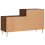 Mueble zapatero madera contrachapada roble marrón 102x36x60 cm en Zapateros y organizadores de calzado | Comprar online en Foru.
