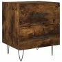 Mesita noche 2 uds madera ingeniería roble ahumado 40x35x47,5cm de vidaXL, Mesitas de noche - Ref: Foro24-827303, Precio: 82,...
