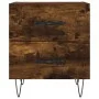Mesita noche 2 uds madera ingeniería roble ahumado 40x35x47,5cm de vidaXL, Mesitas de noche - Ref: Foro24-827303, Precio: 82,...