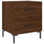 Mesita noche 2 uds madera ingeniería marrón roble 40x35x47,5 cm de vidaXL, Mesitas de noche - Ref: Foro24-827323, Precio: 64,...