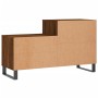 Mueble zapatero madera contrachapada roble marrón 102x36x60 cm en Zapateros y organizadores de calzado | Comprar online en Foru.