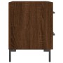 Mesita noche 2 uds madera ingeniería marrón roble 40x35x47,5 cm de vidaXL, Mesitas de noche - Ref: Foro24-827323, Precio: 64,...