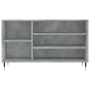 Mueble zapatero madera contrachapada gris hormigón 102x36x60 cm en Zapateros y organizadores de calzado | Comprar online en Foru