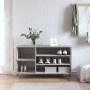 Mueble zapatero madera contrachapada gris Sonoma 102x36x60 cm en Zapateros y organizadores de calzado | Comprar online en Foru.e