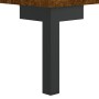 Mesita noche 2 uds madera ingeniería roble ahumado 40x35x47,5cm de vidaXL, Mesitas de noche - Ref: Foro24-827319, Precio: 65,...