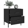 Nightstands 2 pcs black engineered wood 40x35x47.5 cm by vidaXL, Nightstands - Ref: Foro24-827327, Price: 99,85 €, Discount: %