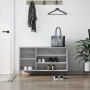 Mueble zapatero madera contrachapada gris Sonoma 102x36x60 cm en Zapateros y organizadores de calzado | Comprar online en Foru.e