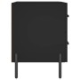 Mesitas de noche 2 uds madera ingeniería negro 40x35x47,5 cm de vidaXL, Mesitas de noche - Ref: Foro24-827327, Precio: 101,22...