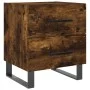 Mesita noche 2 uds madera ingeniería roble ahumado 40x35x47,5cm de vidaXL, Mesitas de noche - Ref: Foro24-827367, Precio: 68,...