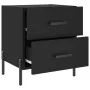 Nightstands 2 pcs black engineered wood 40x35x47.5 cm by vidaXL, Nightstands - Ref: Foro24-827327, Price: 99,85 €, Discount: %