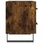 Mesita noche 2 uds madera ingeniería roble ahumado 40x35x47,5cm de vidaXL, Mesitas de noche - Ref: Foro24-827367, Precio: 68,...