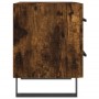 Mesita noche 2 uds madera ingeniería roble ahumado 40x35x47,5cm de vidaXL, Mesitas de noche - Ref: Foro24-827367, Precio: 68,...