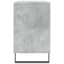 Mueble zapatero madera contrachapada gris hormigón 102x36x60 cm en Zapateros y organizadores de calzado | Comprar online en Foru