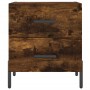 Mesita noche 2 uds madera ingeniería roble ahumado 40x35x47,5cm de vidaXL, Mesitas de noche - Ref: Foro24-827335, Precio: 78,...