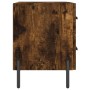 Mesita noche 2 uds madera ingeniería roble ahumado 40x35x47,5cm de vidaXL, Mesitas de noche - Ref: Foro24-827335, Precio: 78,...