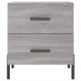 Mesitas noche 2 uds madera ingeniería gris Sonoma 40x35x47,5 cm de vidaXL, Mesitas de noche - Ref: Foro24-827337, Precio: 81,...