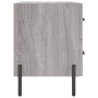 Mesitas noche 2 uds madera ingeniería gris Sonoma 40x35x47,5 cm de vidaXL, Mesitas de noche - Ref: Foro24-827337, Precio: 81,...