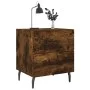 Nightstand 2 pcs engineered wood smoked oak 40x35x47.5cm by vidaXL, Nightstands - Ref: Foro24-827351, Price: 65,50 €, Discoun...