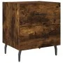 Nightstand 2 pcs engineered wood smoked oak 40x35x47.5cm by vidaXL, Nightstands - Ref: Foro24-827351, Price: 65,50 €, Discoun...