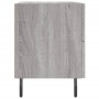 Mesitas noche 2 uds madera ingeniería gris Sonoma 40x35x47,5 cm de vidaXL, Mesitas de noche - Ref: Foro24-827353, Precio: 75,...