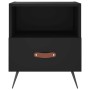 Mesitas de noche 2 uds madera ingeniería negro 40x35x47,5 cm de vidaXL, Mesitas de noche - Ref: Foro24-827375, Precio: 74,48 ...