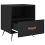 Mesitas de noche 2 uds madera ingeniería negro 40x35x47,5 cm de vidaXL, Mesitas de noche - Ref: Foro24-827375, Precio: 74,48 ...