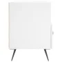 White engineered wood bedside table 40x35x47.5 cm by vidaXL, Nightstands - Ref: Foro24-827372, Price: 42,57 €, Discount: %