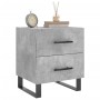 Mesita noche 2 uds madera ingeniería gris hormigón 40x35x47,5cm de vidaXL, Mesitas de noche - Ref: Foro24-827365, Precio: 93,...