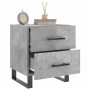 Mesita noche 2 uds madera ingeniería gris hormigón 40x35x47,5cm de vidaXL, Mesitas de noche - Ref: Foro24-827365, Precio: 93,...