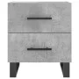 Nachttisch 2 Stück betongraues Holzwerkstoff 40x35x47,5cm von vidaXL, Nachttische - Ref: Foro24-827365, Preis: 92,66 €, Rabat...