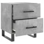Nachttisch 2 Stück betongraues Holzwerkstoff 40x35x47,5cm von vidaXL, Nachttische - Ref: Foro24-827365, Preis: 92,66 €, Rabat...