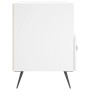Mesitas de noche 2 uds madera ingeniería blanco 40x35x47,5 cm de vidaXL, Mesitas de noche - Ref: Foro24-827373, Precio: 61,11...