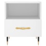 Mesita de noche madera de ingeniería blanco 40x35x47,5 cm de vidaXL, Mesitas de noche - Ref: Foro24-827388, Precio: 44,06 €, ...