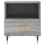 Mesitas noche 2 uds madera ingeniería gris Sonoma 40x35x47,5 cm de vidaXL, Mesitas de noche - Ref: Foro24-827401, Precio: 60,...