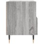 Mesitas noche 2 uds madera ingeniería gris Sonoma 40x35x47,5 cm de vidaXL, Mesitas de noche - Ref: Foro24-827401, Precio: 60,...