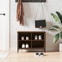 Zapatero madera de ingeniería marrón roble 69x35x50 cm en Zapateros y organizadores de calzado | Comprar online en Foru.es