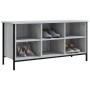 Mueble zapatero madera contrachapada gris Sonoma 100x35x50 cm en Zapateros y organizadores de calzado | Comprar online en Foru.e