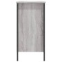 Zapatero madera de ingeniería gris Sonoma 100x35x70 cm en Zapateros y organizadores de calzado | Comprar online en Foru.es